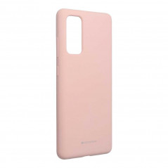 Silicone case na Samsung Galaxy S20 FE 5G MERCURY Silikónový kryt Ružový