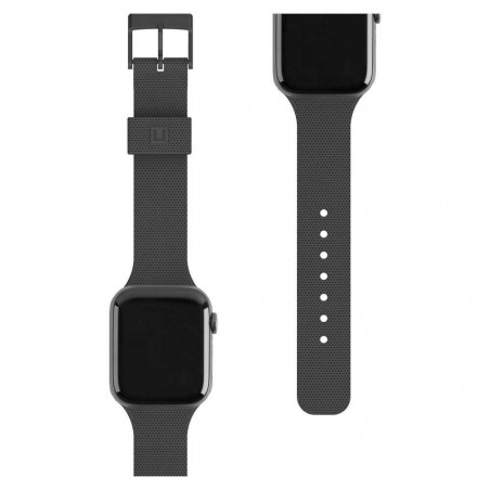 Dot [U] - silicone strap for Apple Watch (40 mm) UAG Urban Armor Gear Silicone phone case Black