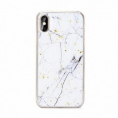 MARBLE for Samsung Galaxy S10e FORCELL cover TPU White
