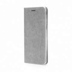 Luna Book for Samsung Galaxy S10e Wallet case Silver