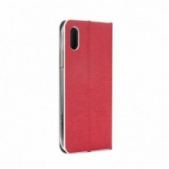 Luna Book for Apple iPhone X Wallet case Red