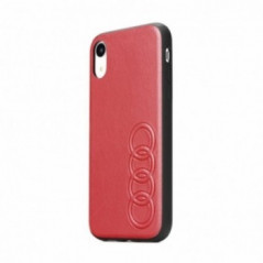 Original AUDI sur le Apple iPhone 11 Pro AUDI Étui en cuir Rouge