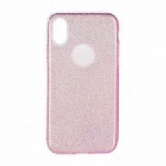 SHINING for Apple iPhone X FORCELL cover TPU Pink