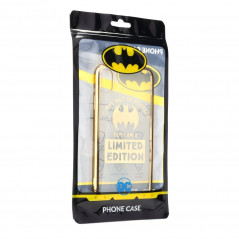 Batman Girl Luxury na Apple iPhone XS DC Silikonový kryt, obal Zlatý