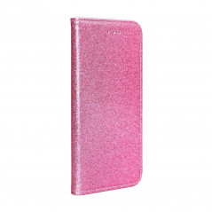 Shining na Apple iPhone 11 Pro Max Peňaženkový obal Ružový