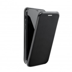 FLEXI ELEGANCE na Apple iPhone 7 FORCELL Obal s vertikálnym otváraním Čierny