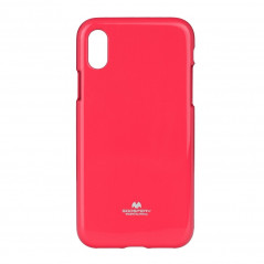 Jelly for Apple iPhone XS MERCURY cover TPU Pink