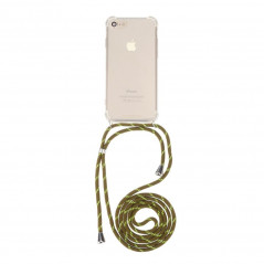Cord sur le Apple iPhone 6 6S FORCELL Coque en TPU Vert