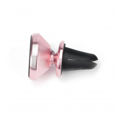 Car holder for smartphone Magnetic to air vent Pink