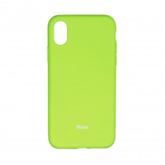 Roar Colorful Jelly Case na Apple iPhone XS kryt TPU Zelený