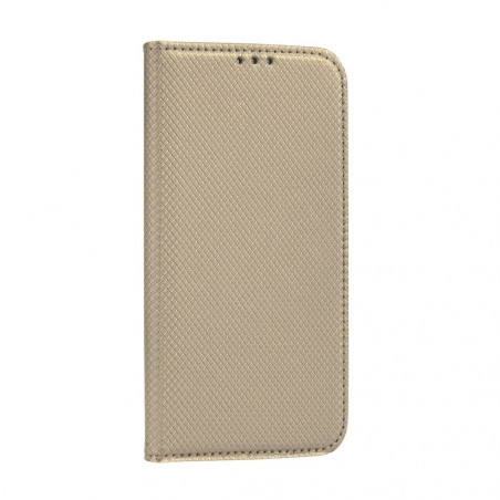 Smart Case Book na Huawei Y6 (2019) Peňaženkový obal Zlatý