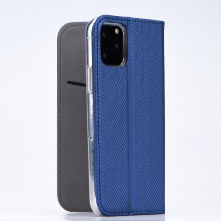 Smart Case Book na Huawei Y7 (2019) Peňaženkový obal Modrý