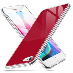 Ice Shield auf Apple iPhone 7 ESR Abdeckung TPU Rot