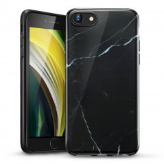 Marble auf Apple iPhone 7 ESR Abdeckung TPU Schwarz