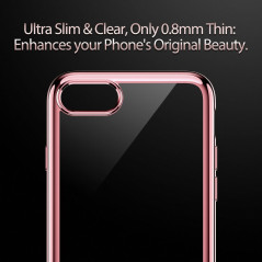 Essential Crown Bumper na Apple iPhone XS ESR kryt TPU Ružový