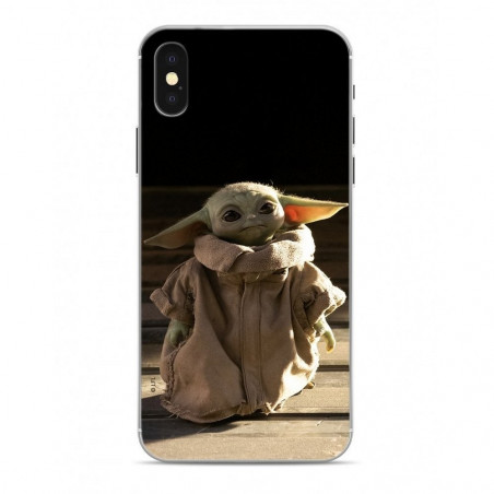 Star Wars Baby Yoda na Huawei P40 PRO STAR WARS Silikonový kryt Vícebarevný