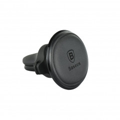Car holder Magnetic Air Vent Car Mount Holder with cable clip Black