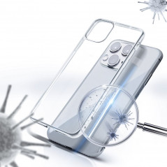 Antibakteriálny auf Apple iPhone 7 FORCELL Abdeckung TPU Durchsichtbar
