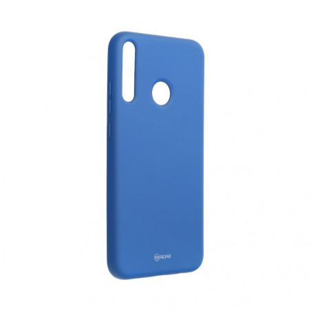 Colorful Jelly Case for Huawei P40 Lite E Roar cover TPU Blue