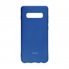 Colorful Jelly Case na Samsung Galaxy S10 Roar kryt TPU Modrý