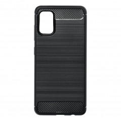 CARBON for Samsung Galaxy A42 5G FORCELL Silicone cover Black