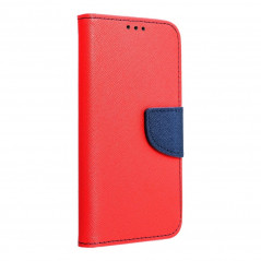 Fancy Book na LG K52 Peňaženkový obal Červený