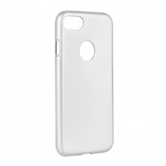 i-Jelly na Apple iPhone 7 MERCURY kryt TPU Stříbrný