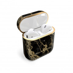 Airpods 1 / 2 Golden Smoke Marble Gold