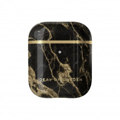 Airpods 1 / 2 Golden Smoke Marble Gold