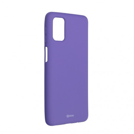 Colorful Jelly Case na Samsung Galaxy M31s Roar kryt TPU Fialový