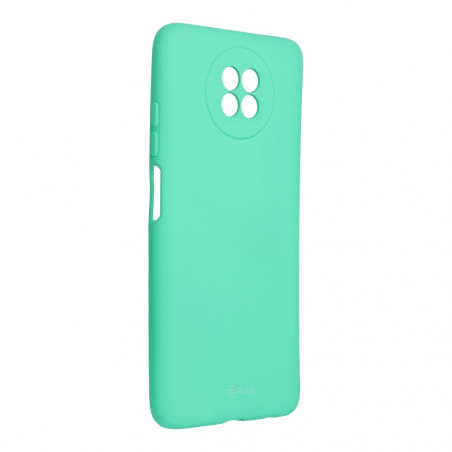 Colorful Jelly Case na XIAOMI Redmi Note 9 Roar kryt TPU Zelený