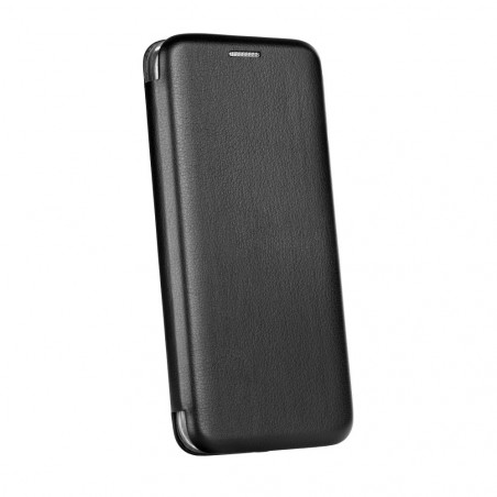 Book Elegance sur le Samsung Galaxy M11 FORCELL Étui portefeuille Noir