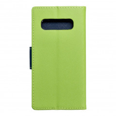 Fancy Book na Samsung Galaxy S10 Peňaženkový obal Zelený