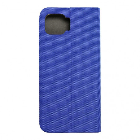 Sensitive Book sur le Motorola Moto G 5G Plus Couverture de portefeuille Bleu