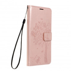 MEZZO Book na Apple iPhone 7 FORCELL Peňaženkový obal Růžový