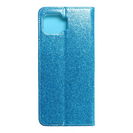 SHINING Book na Motorola Moto G 5G Plus FORCELL Peňaženkový obal Modrý