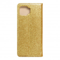SHINING Book na Motorola Moto G 5G Plus FORCELL Peňaženkový obal Zlatý