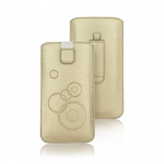 Deko Case na Apple iPhone 8 Plus FORCELL Nasúvacie púzdro Zlatý
