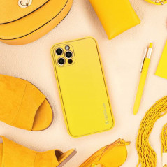 LEATHER for Samsung Galaxy A52 5G FORCELL Leather case  Yellow