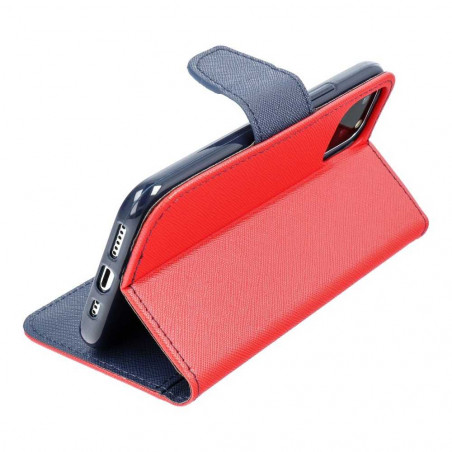 Fancy Book for OPPO A54 5G Wallet case Red