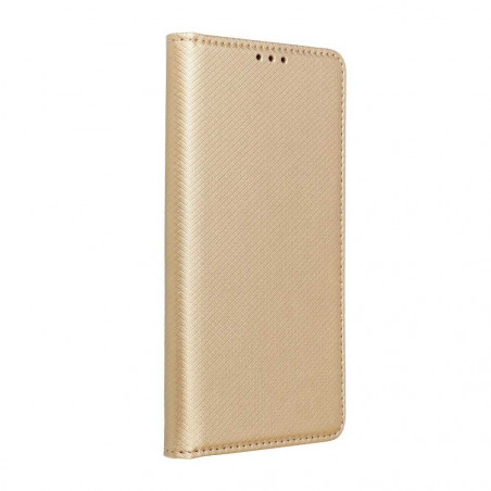 Smart Case Book for OPPO A54 5G Wallet case Gold