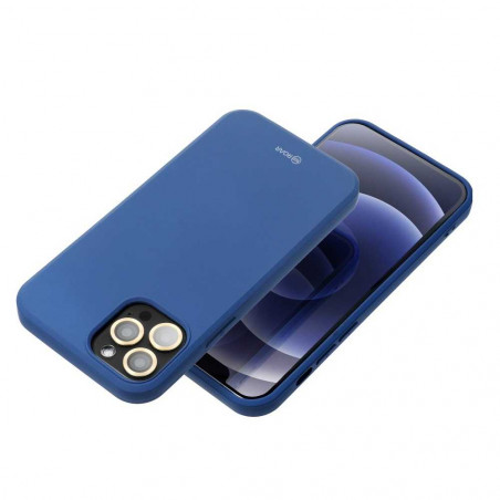 Colorful Jelly Case na Samsung Galaxy A02s Roar kryt TPU Modrý
