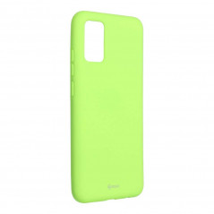Colorful Jelly Case na Samsung Galaxy A02s Roar kryt TPU Zelený