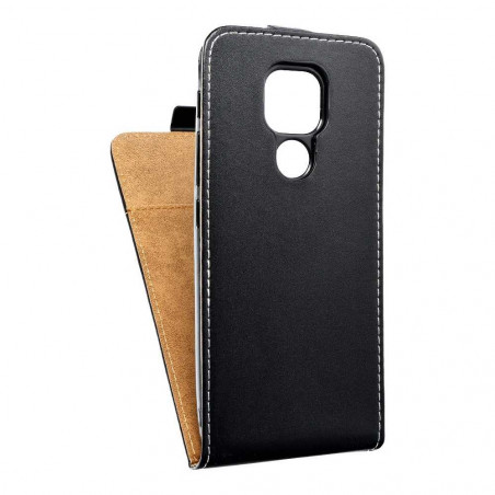 Slim Flexi Fresh for Motorola Moto G9 Play Cover with vertical opening Black