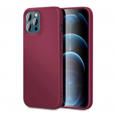 Cloud for Apple iPhone 12 Pro ESR Silicone phone case Red