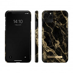 Golden Smoke Marble case Fashion na Apple iPhone XS Max iDeal of Sweden kryt TPU Čierny