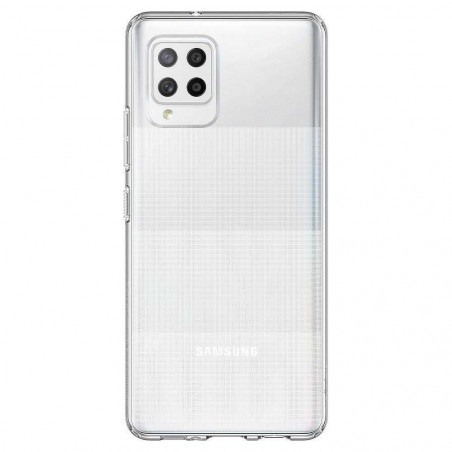Liquid Crystal na Samsung Galaxy A42 5G SPIGEN kryt TPU Transparentný