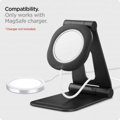 MAGFIT ”S” Apple Magsafe Charger Stand Čierny