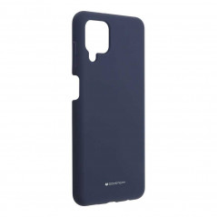 Silicone case for Samsung Galaxy A12 MERCURY Silicone cover Blue