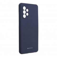 Silicone case na Samsung Galaxy A52 5G MERCURY Silikónový kryt Modrý